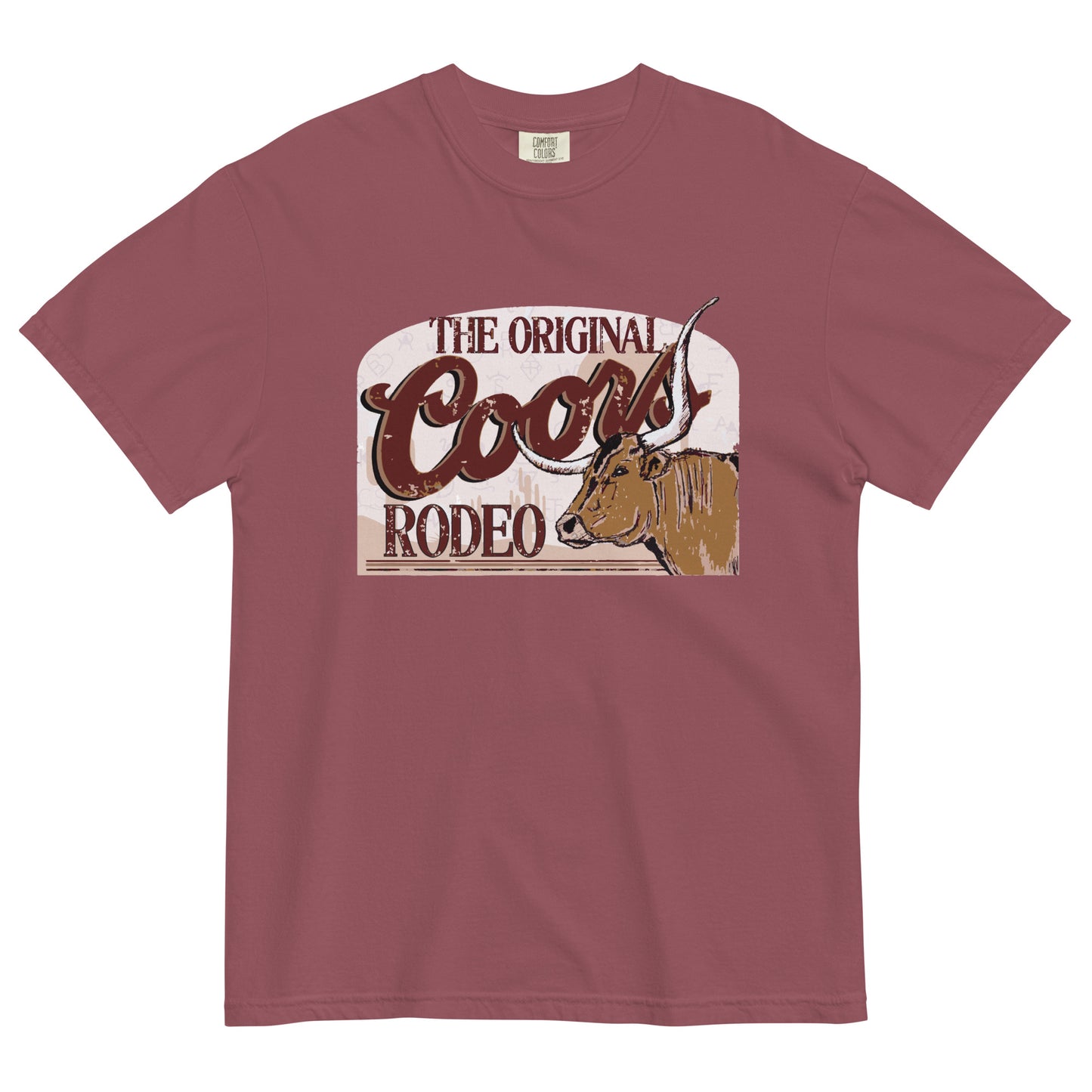 Coors Rodeo Comfort Colors Graphic Tee