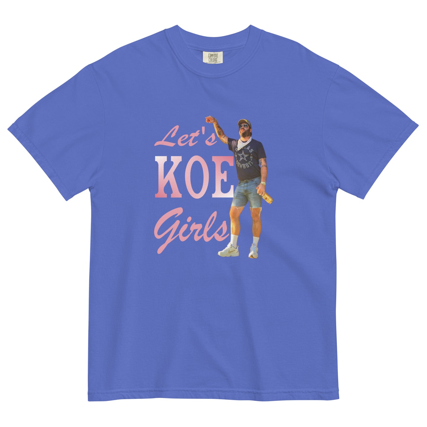 "Let's KOE Girls" Comfort Colors Graphic Tee