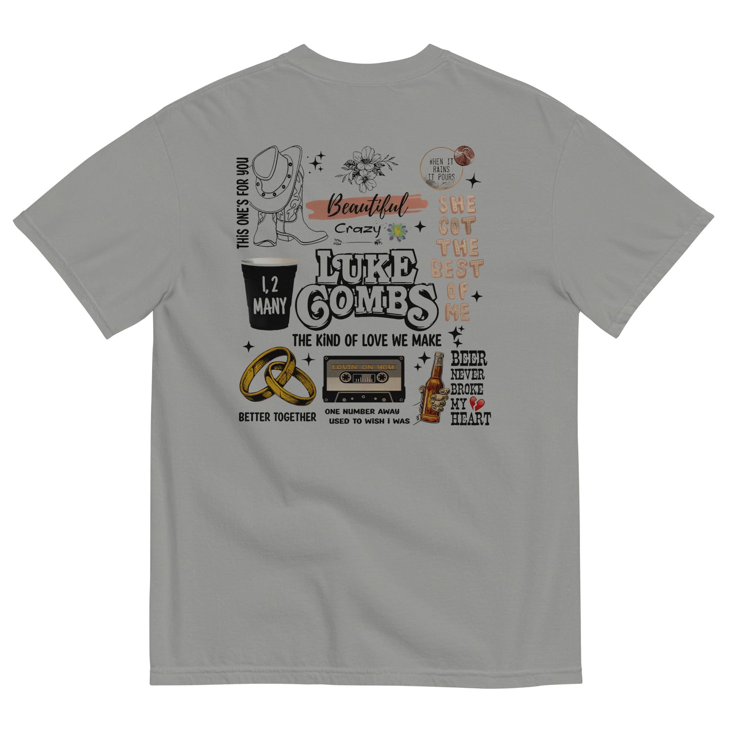 Combs Tour Comfort Colors Graphic Tee