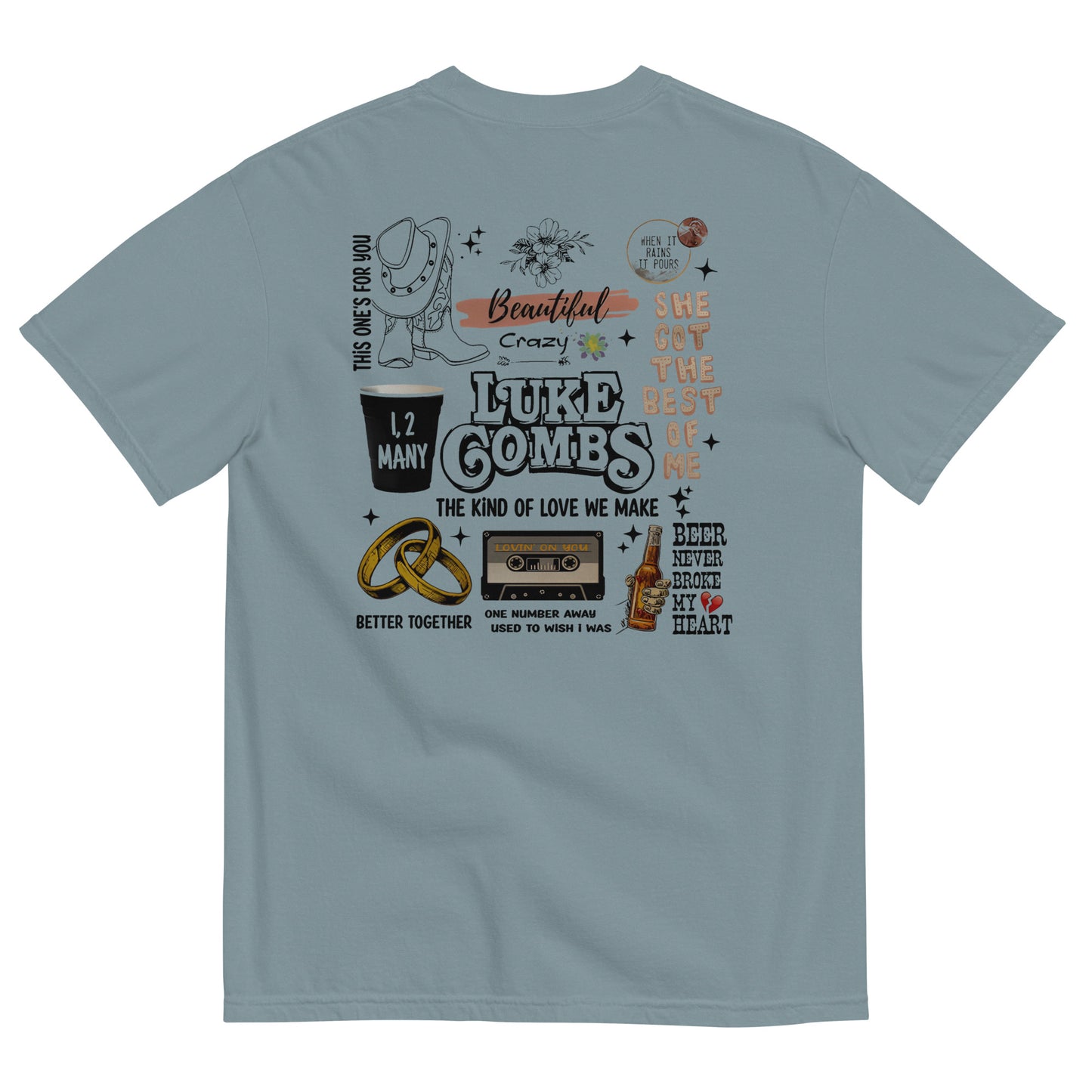 Combs Tour Comfort Colors Graphic Tee